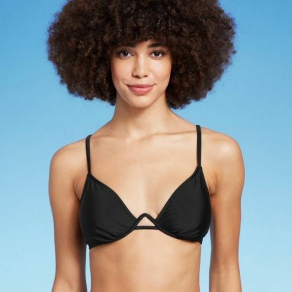 NWT Wild Fable Women's Underwire Bikini Top S 4-6